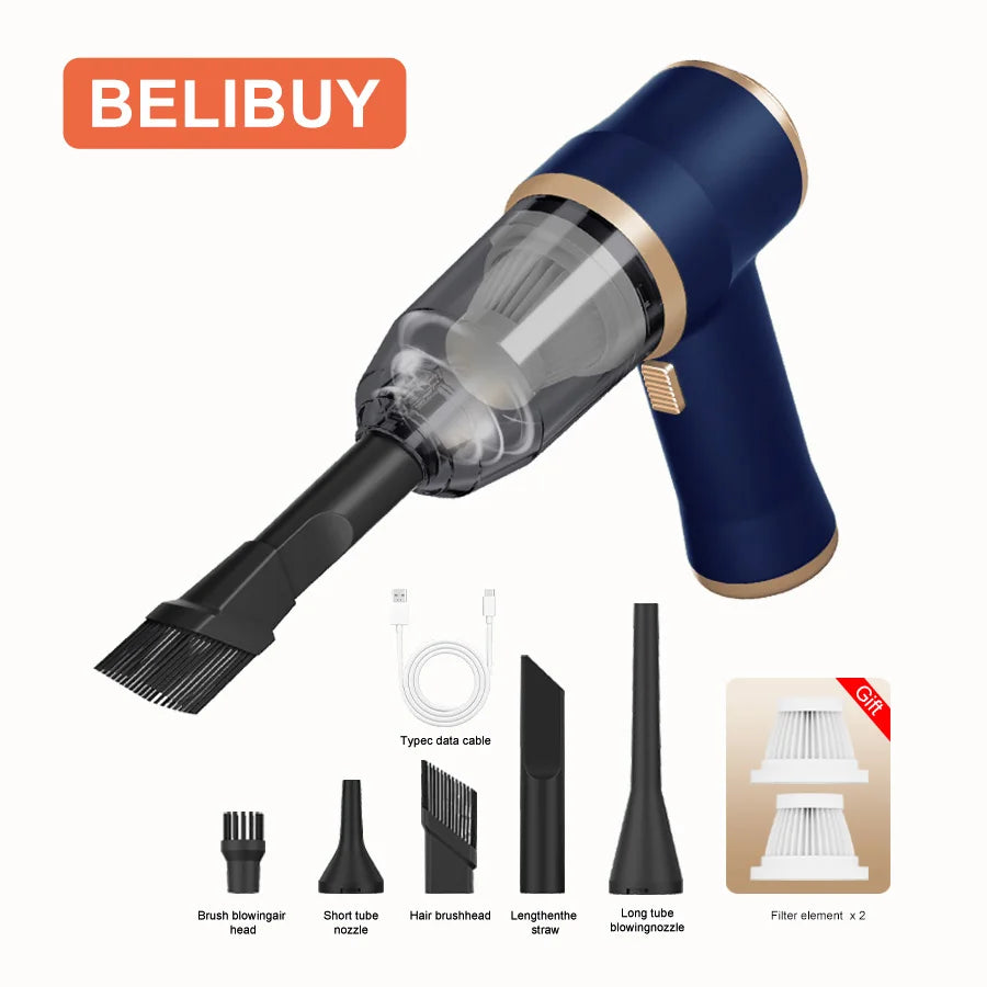 Wireless Car Vacuum Cleaner Portable High Power Function