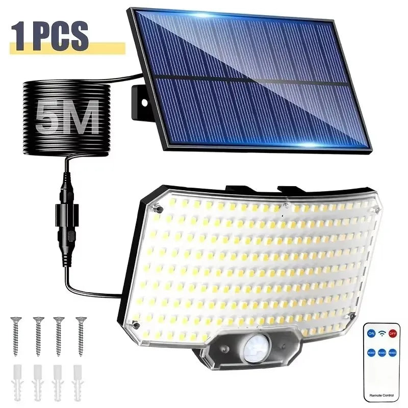 234 LED Solar Security Light With 3 Lighting Modes