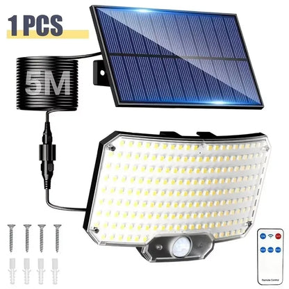 234 LED Solar Security Light With 3 Lighting Modes