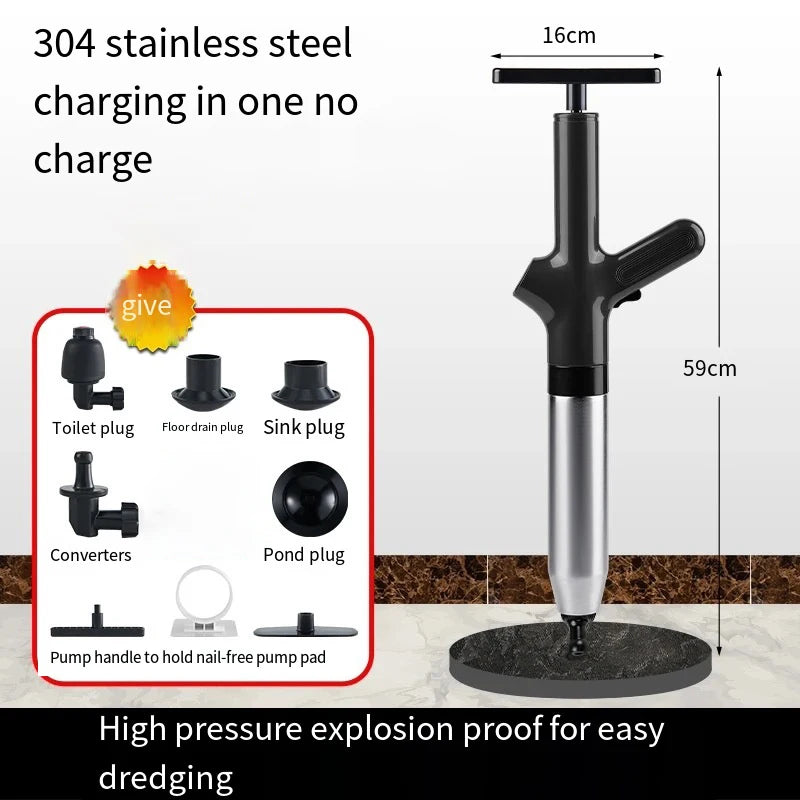 Choice Toilet Unclogger Air Pressure Drain Blaster